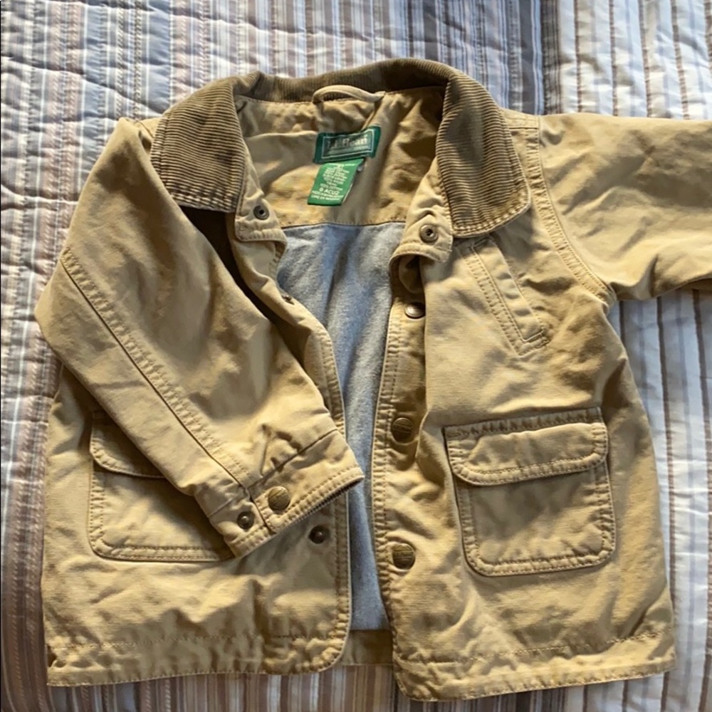 LL Bean Thermal lined Boys jacket
